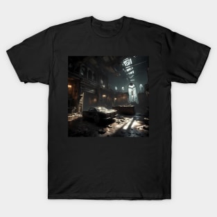 Arkham asylum inspired art T-Shirt